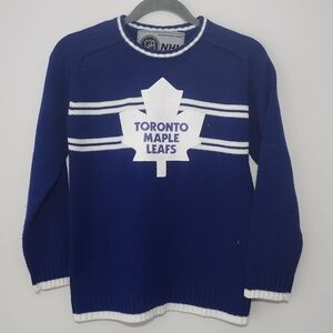 Vintage Toronto Maple Leafs Knit Sweater Medium
